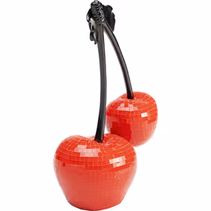 Dekoracja CHERRIES 16 cm - czerwony