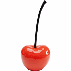 Dekoracja CHERRY SINGLE 19 cm - czerwony