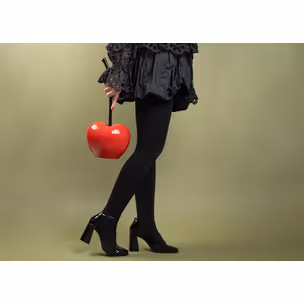 Dekoracja CHERRY SINGLE 19 cm - czerwony