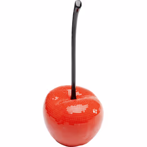 Dekoracja CHERRY SINGLE 19 cm - czerwony