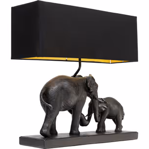 Lampa stołowa ELEPHANT FAMILY - czarny