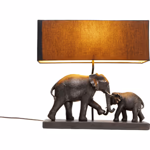 Lampa stołowa ELEPHANT FAMILY - czarny
