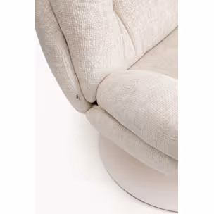 Fotel obrotowy COSY - beżowy
