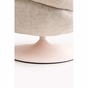 Fotel obrotowy COSY - beżowy
