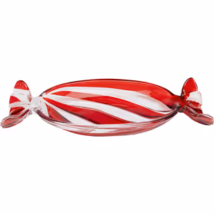 Półmisek dekoracyjny CANDY 35 cm - czerwony