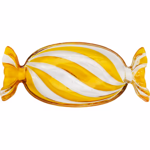 Półmisek dekoracyjny CANDY 35 cm - żółty