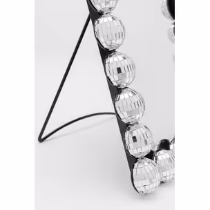 Lusterko DISCO BALLS 19x26 - srebrny
