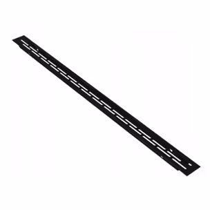 Kratka wentylacyjna mini 23 x 375 mm - czarny mat