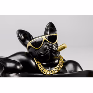 Miska dekoracyjna GANGSTER DOG - czarny