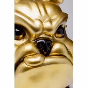 Figurka dekoracyjna MAD DOG 68 cm - złoty/kolorowy