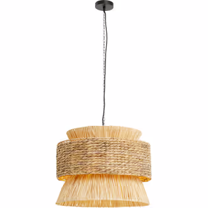 Lampa wisząca CAMPO 57 cm - naturalny