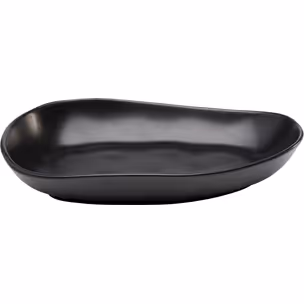 Półmisek ORGANIC 25x16 cm - czarny