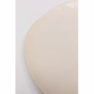 Talerz obiadowy ORGANIC 26 cm - kremowy