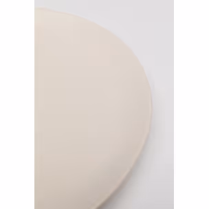 Talerz obiadowy ORGANIC 26 cm - kremowy