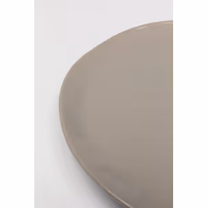 Talerz obiadowy ORGANIC 26 cm - szary