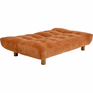 Sofa rozkładana MEL - pomarańczowy
