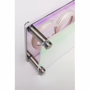 Lampa stołowa LED FONT Come in - czerwony