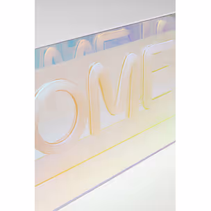 Lampa stołowa LED FONT Come in - czerwony
