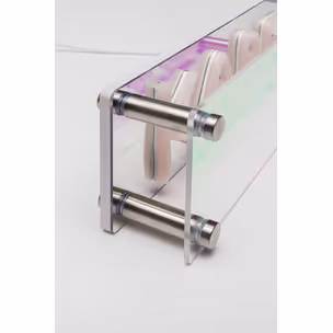 Lampa stołowa LED FONT Kare - czerwony