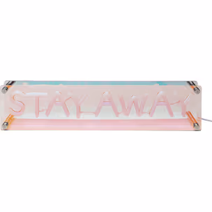 Lampa Stołowa LED Font STAY AWAY