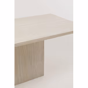 Stół TRAVERTINO 160x90 - beżowy