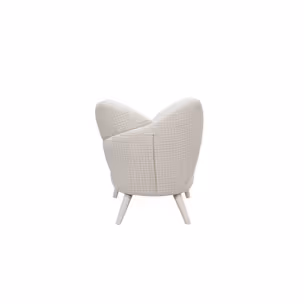 Fotel LEITH boucle - kremowy