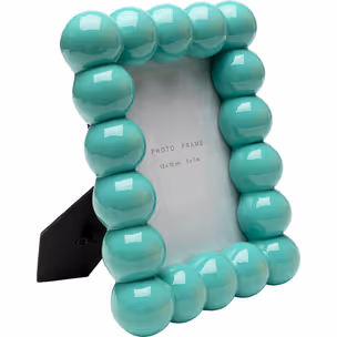 Ramka na zdjęcia BUBBLE TURQUOISE 13x18 - turkusowy