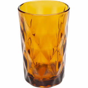 Szklanka ORIANA 13 cm - brązowy