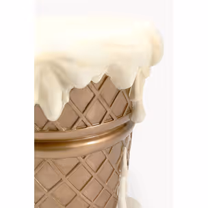 Stołek ICE CREAM VANILLA - beżowy