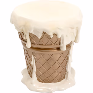 Stołek ICE CREAM VANILLA - beżowy