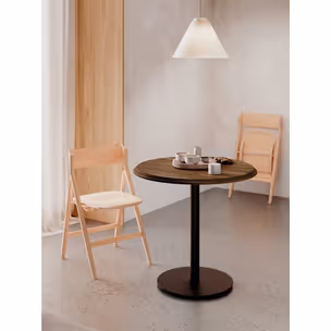 Stół okrągły dębowy ST-2317 RONDA CAFE 60 cm