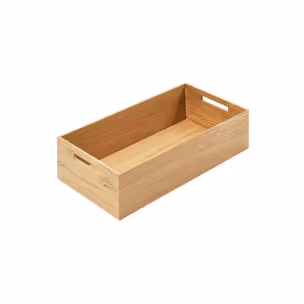 FineLine LiniQ - prostokątna skrzynka z uchwytami 236x472x120 mm/ dąb PEKA