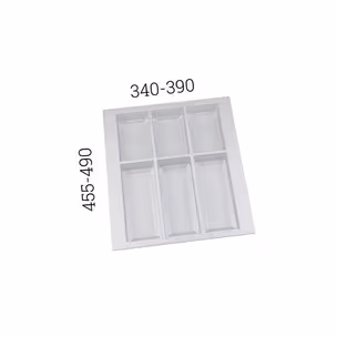 Wkład CLASSICO 450/ wymiar 390 x 490/ biały PEKA