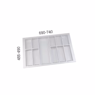 Wkład CLASSICO 800/ wymiar 740 x 490/ biały PEKA
