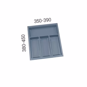 Wkład CLASSICO 450/ wymiar 390 x 450/ szary PEKA
