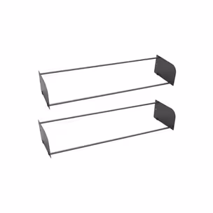 CONERO - stojak na buty/ dł. 973 mm/ czarny/ kpl. 2 szt. PEKA