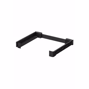 CONERO Set - organizer do garderoby/ 410-470 mm/ czarny PEKA