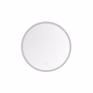 Lustro okrągłe z oświetleniem LED 80 cm D2311-80 - transparentny