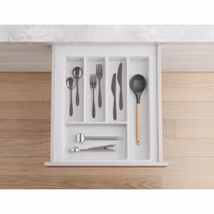 Wkład szufladowy MAX 45 340-400x490 2,0 mm tworzywo sztuczne biały