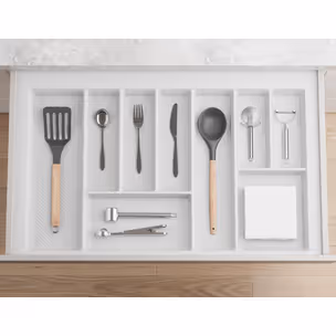 Wkład szufladowy MAX 80 690-750x490 2,0 mm tworzywo sztuczne biały