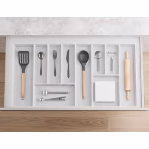 Wkład szufladowy MAX 90 790-850x490 2,0 mm tworzywo sztuczne biały