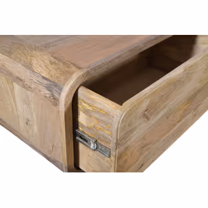 Szafka RTV drewniana z szufladami BARCELONA BC-05-MN 210 cm - mango naturalne