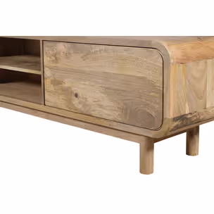 Szafka RTV drewniana z szufladami BARCELONA BC-05-MN 210 cm - mango naturalne