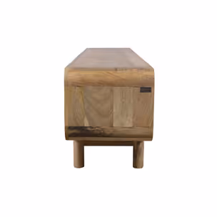 Szafka RTV drewniana z szufladami BARCELONA BC-05-MN 210 cm - mango naturalne