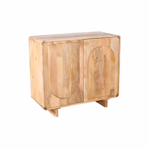 Komoda drewniana 2-drzwiowa EDYNBURG ED-02-MN - mango naturalne