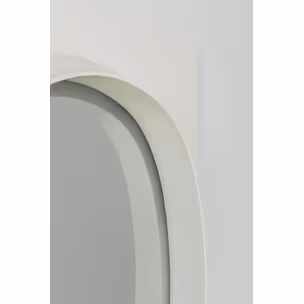 Lustro ścienne z oświetleniem i półką AERO LED 80x141 - biały