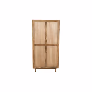 Szafa drewniana 2-drzwiowa FIFTY FT-10-CR - mango caramel