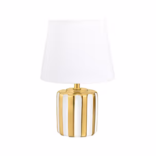 Lampa stołowa HS9143-GD - biały/złoty