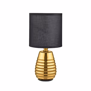 Lampa stołowa HS8775 - czarny/złoty