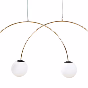 Lampa wisząca BOW 1219 poczwórna - złoty